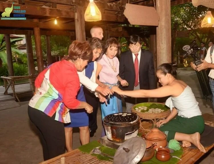 หมู่บ้านชนบทไทย 4 ภาค ทำขนมไทย