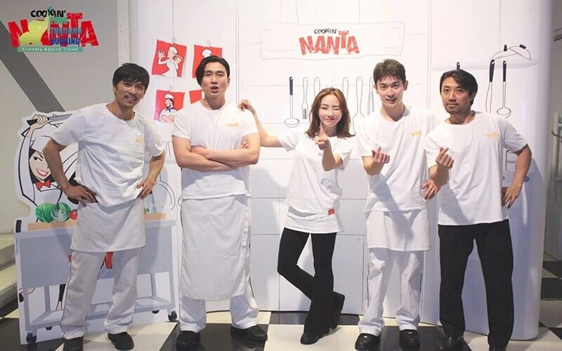 การแสดงนันทา คุกกิ้งโชว์ การแสดงเกาหลี