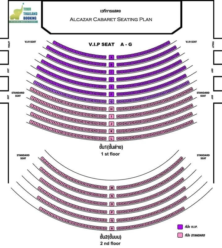 Alcazar,Alcazar show,อัลคาซ่าร์ พัทยา