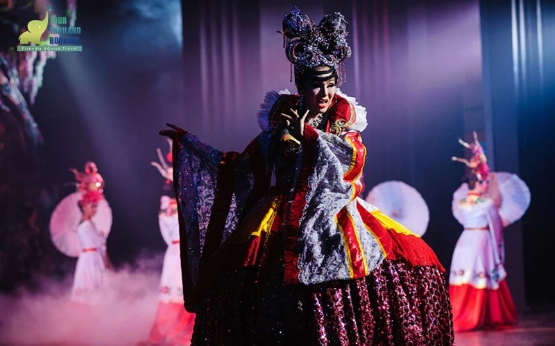 การแสดงอัลซ่า สาวประเภทสอง พัทยา alcazar show