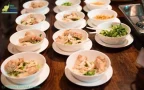 ก๊วยเตี๊ยว seafood เรือบุฟเฟ่ ซีฟู๊ต เรือไวท์ออร์คิด