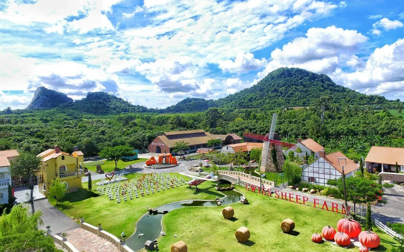 Swiss Sheep Farm Pattaya พิกัด ม.7 ต.นาจอมเทียน อ.สัตหีบ ชลบุรี