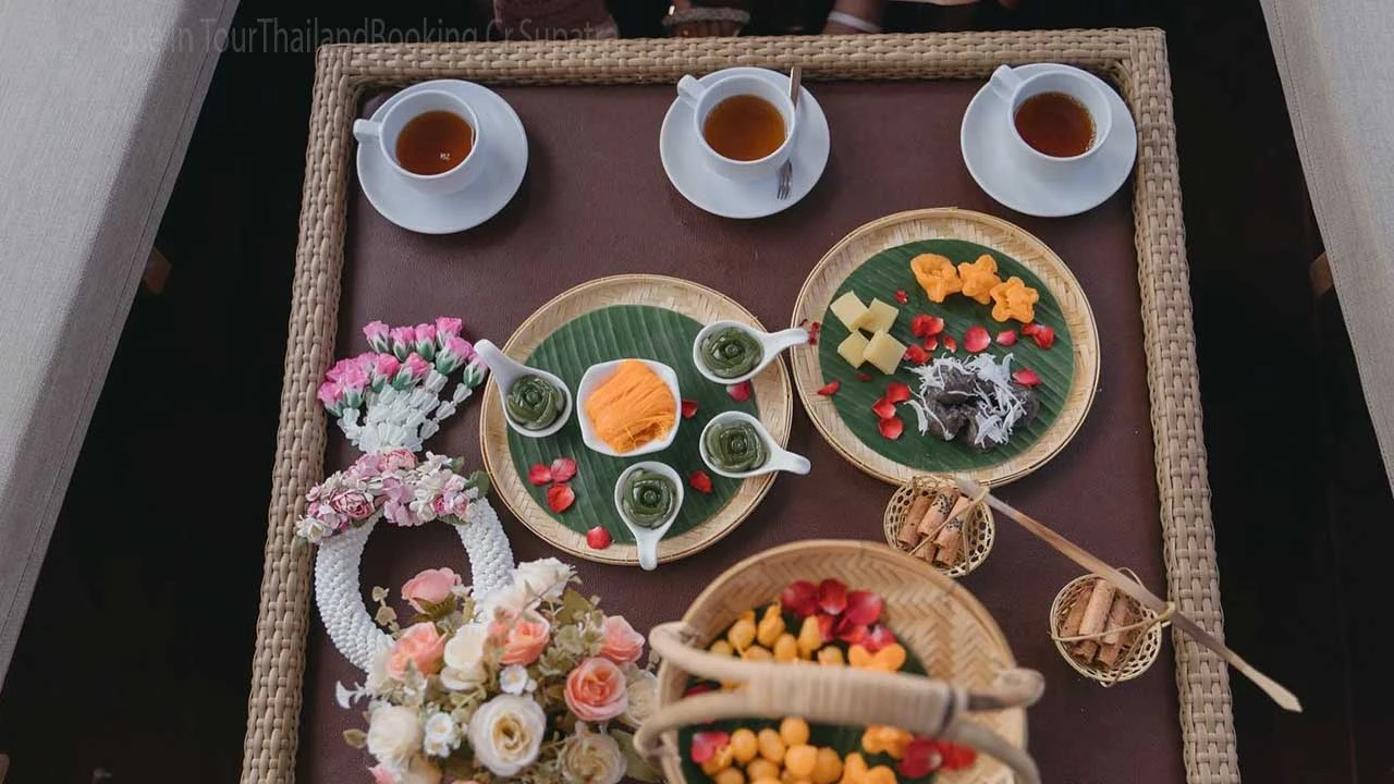 เรือไทย ขนาดเล็ก ขนมไทย